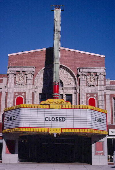 Michigan Theatre - Old Marquee Shot (newer photo)